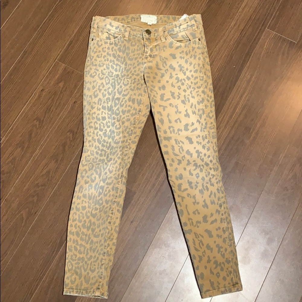 Leopard skinny jean